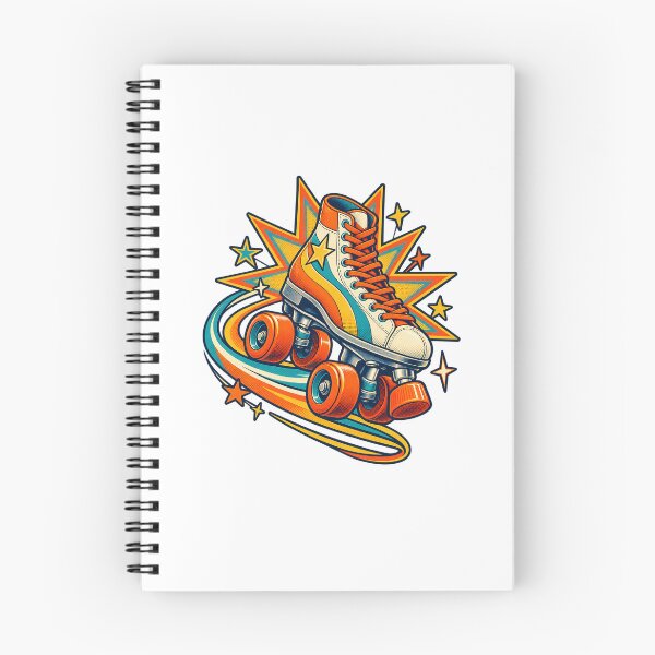 Item preview, Retro Quad Skate Starburst designed and sold by UrbanCanvvas.