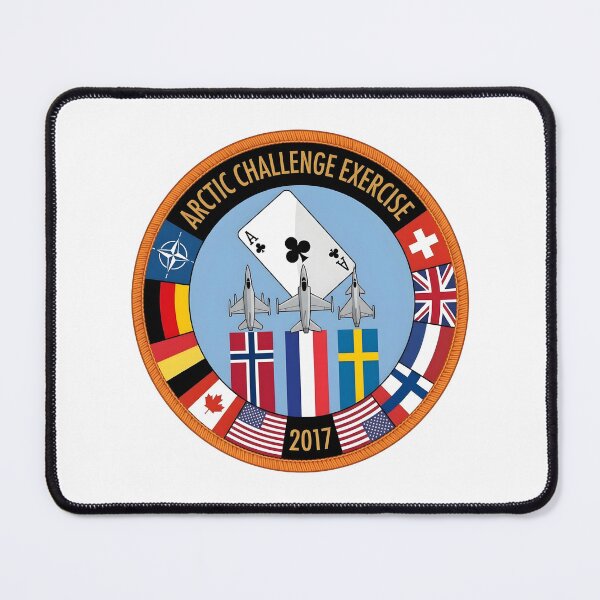 Item preview, Arctic Challenge Exercise 2017 NATO Military Patch designed and sold by CharlieDesings.