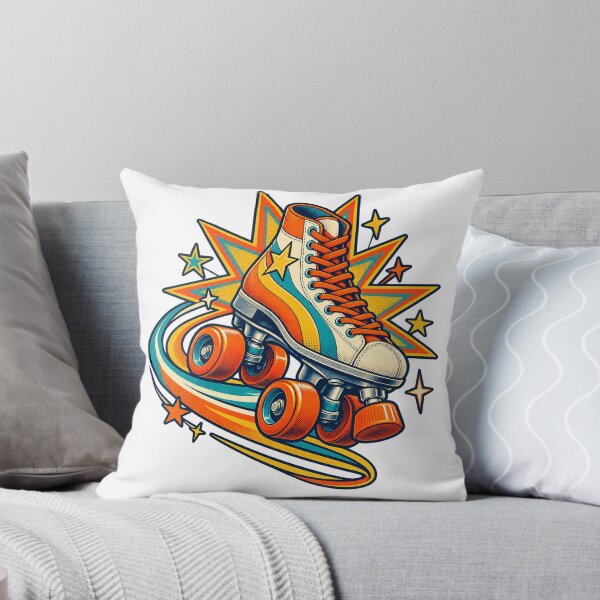 Item preview, Retro Quad Skate Starburst designed and sold by UrbanCanvvas.