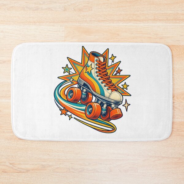 Item preview, Retro Quad Skate Starburst designed and sold by UrbanCanvvas.