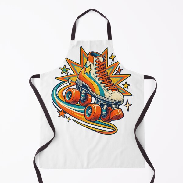 Item preview, Retro Quad Skate Starburst designed and sold by UrbanCanvvas.