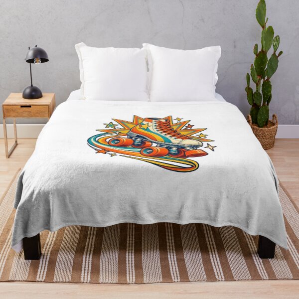 Item preview, Retro Quad Skate Starburst designed and sold by UrbanCanvvas.