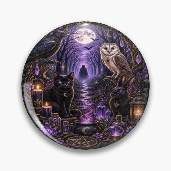 Item preview, Mystic Witchcore Familiar designed and sold by Losthope Creations.