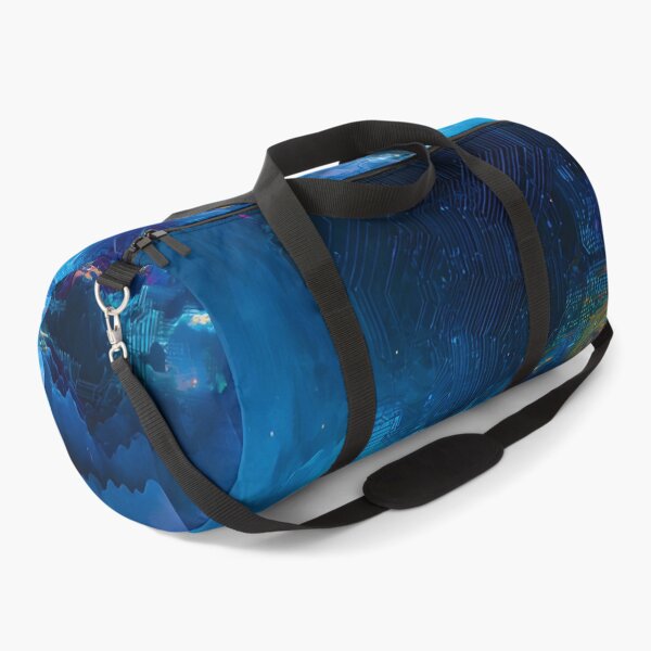 Item preview, Cyberpunk Digital Nebula Landscape designed and sold by ThaCriações.