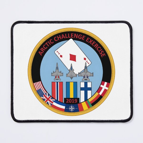 Item preview, Arctic Challenge Exercise 2019 NATO Military Patch designed and sold by CharlieDesings.