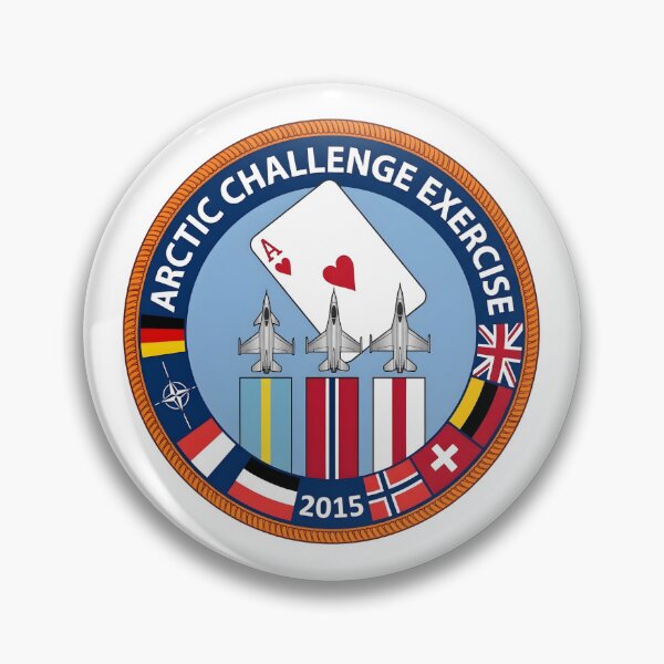 Item preview, Arctic Challenge Exercise 2015 NATO Military Patch designed and sold by CharlieDesings.