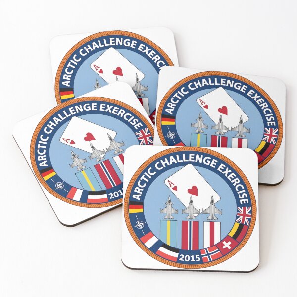 Item preview, Arctic Challenge Exercise 2015 NATO Military Patch designed and sold by CharlieDesings.