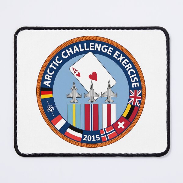 Item preview, Arctic Challenge Exercise 2015 NATO Military Patch designed and sold by CharlieDesings.