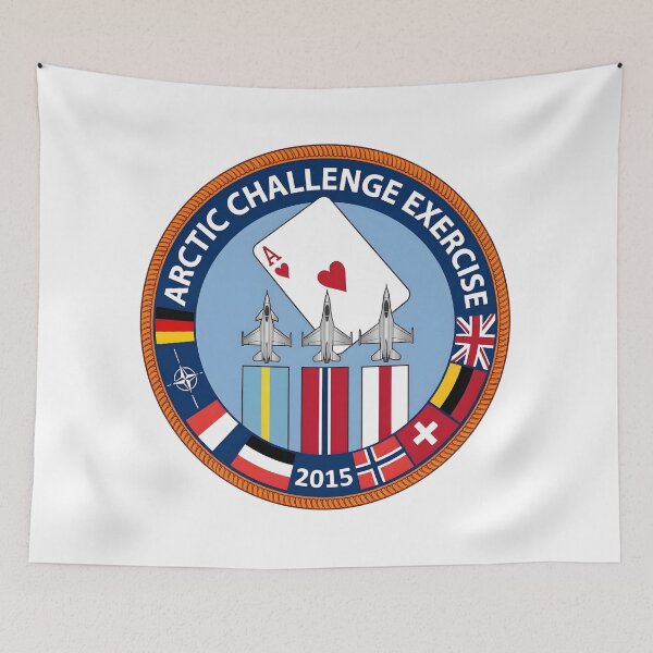 Artikelvorschau, NATO-Militärabzeichen für die Übung Arctic Challenge 2015 entworfen und verkauft von CharlieDesings.