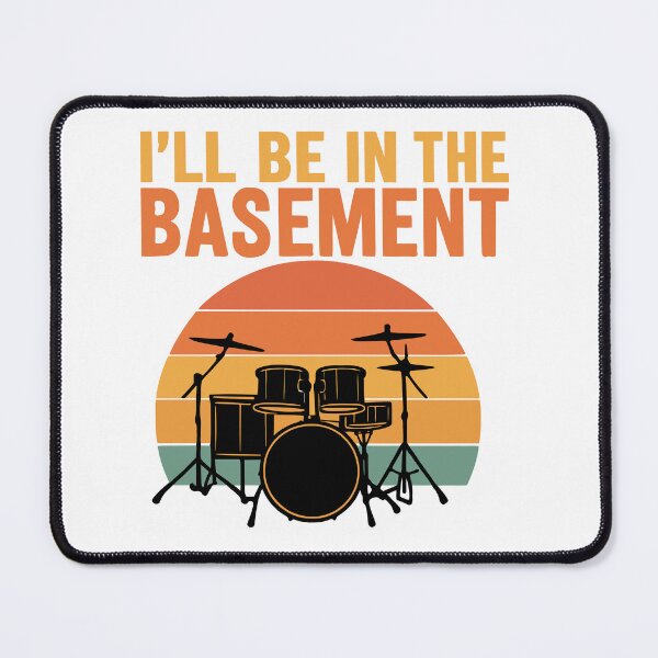 Item preview, the drummer funny drums quote designed and sold by kiakuki.