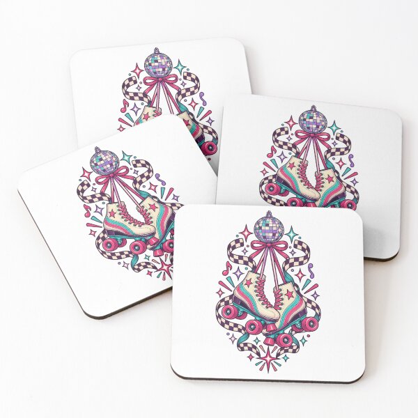Item preview, Disco Rink Quad Skate Duo designed and sold by UrbanCanvvas.