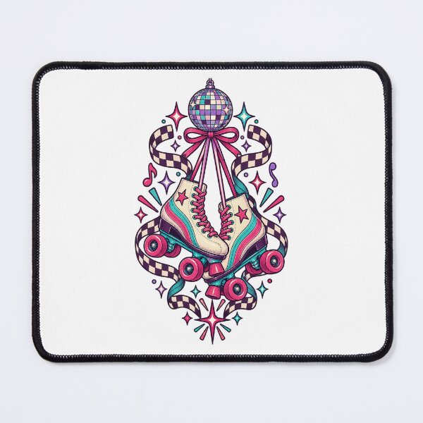 Item preview, Disco Rink Quad Skate Duo designed and sold by UrbanCanvvas.