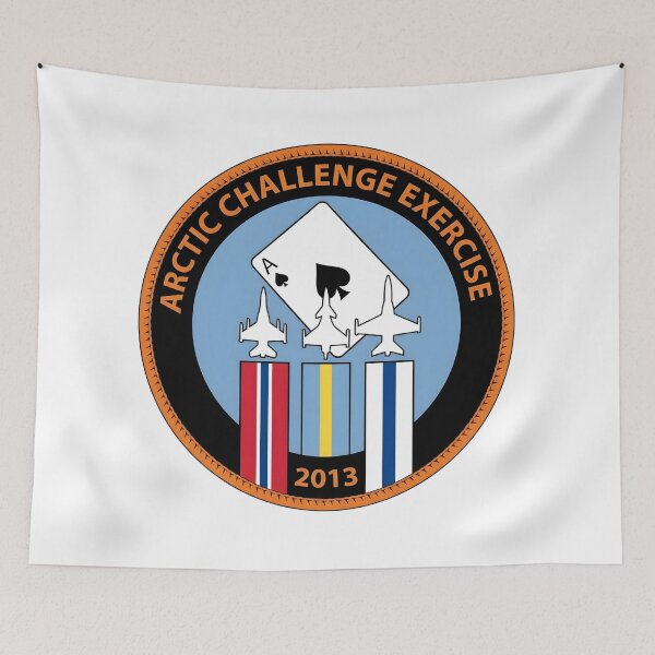 Item preview, Arctic Challenge Exercise 2013 NATO Military Patch designed and sold by CharlieDesings.