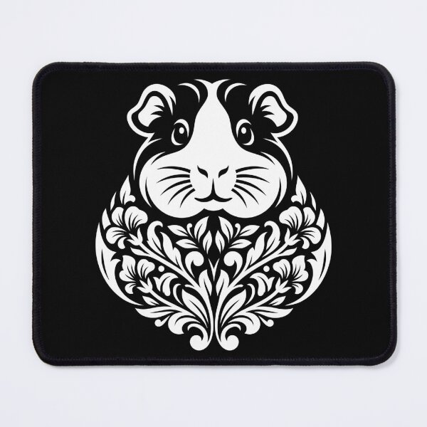 Item preview, Guinea Pig Botanical Silhouette Vector Illustration designed and sold by ZUMERI.