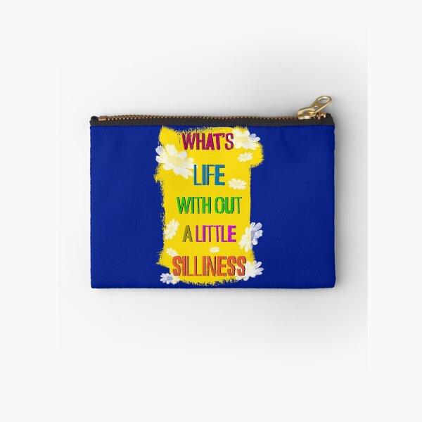 Item preview, What's Life Without a Little Sillyness? Colorful Funny Quote designed and sold by anuardhaduarah.