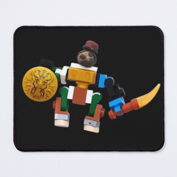 Item preview, Pirate Block Bunny with Golden Coin designed and sold by Natascha-Prints.