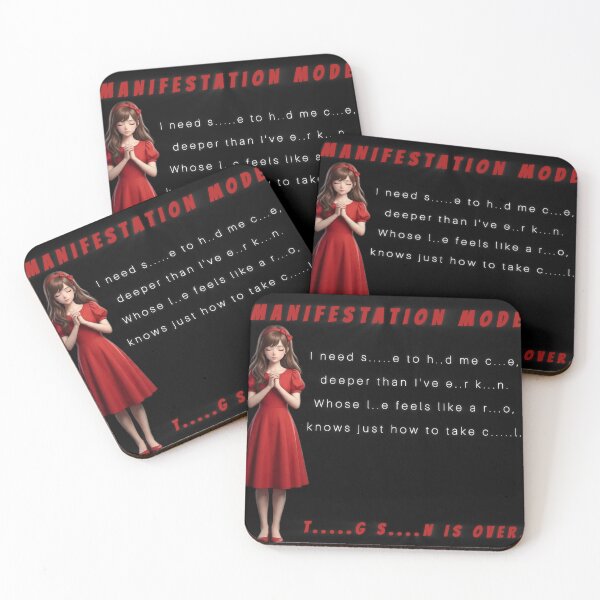 Item preview, Manifesting Girl Red Bow Aesthetic Graphic - Brunette Edition designed and sold by Addy77shop.