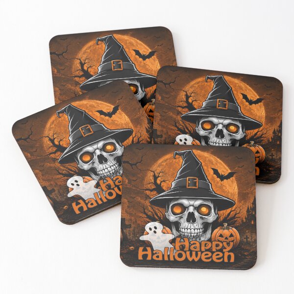 Item preview, Happy Halloween: Night of Ghosts and Legends designed and sold by Fei Long Design Hub.