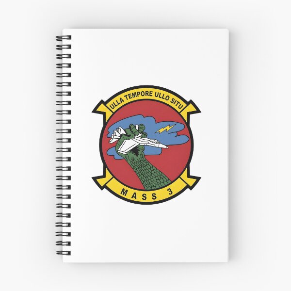 Item preview, US Marine Corps MASS-3 Marine Air Support Squadron 3 Patch designed and sold by CharlieDesings.