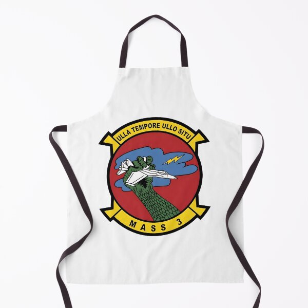 Item preview, US Marine Corps MASS-3 Marine Air Support Squadron 3 Patch designed and sold by CharlieDesings.