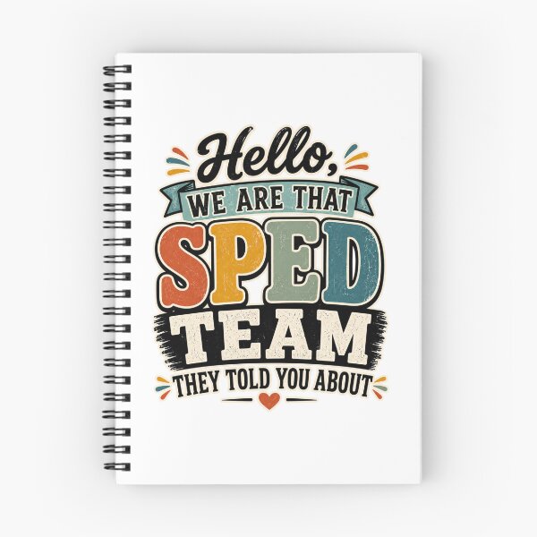 Item preview, Hello We Are That Sped Team They Told You About Teacher designed and sold by WeirdlyMild.