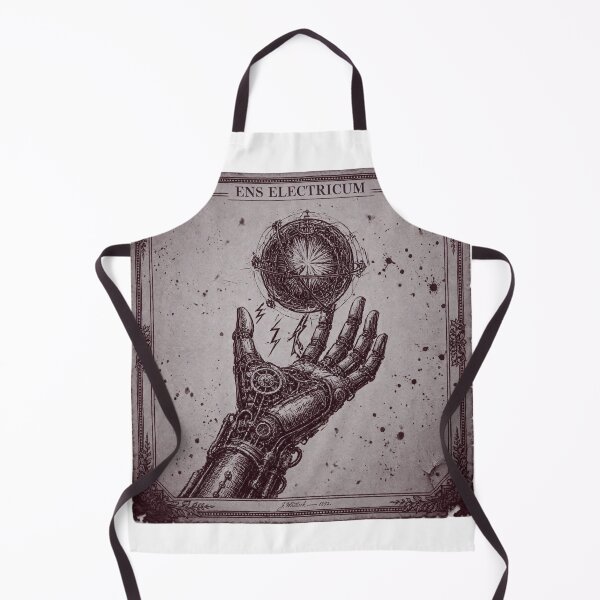 Item preview, Dark Cathedral - "Ens Electricum" Steampunk Hand Holding Electric Orb designed and sold by Neurospicy Trolls.