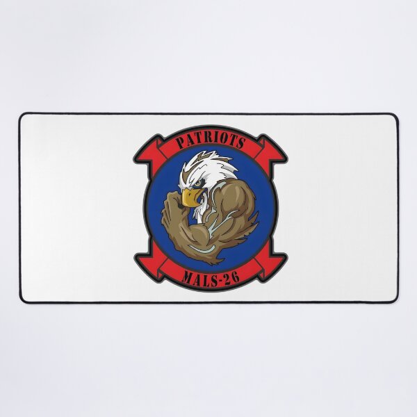 Item preview, US Marine Corps MALS-26 "Patriots" Marine Aviation Logistics Squadron Patch designed and sold by CharlieDesings.