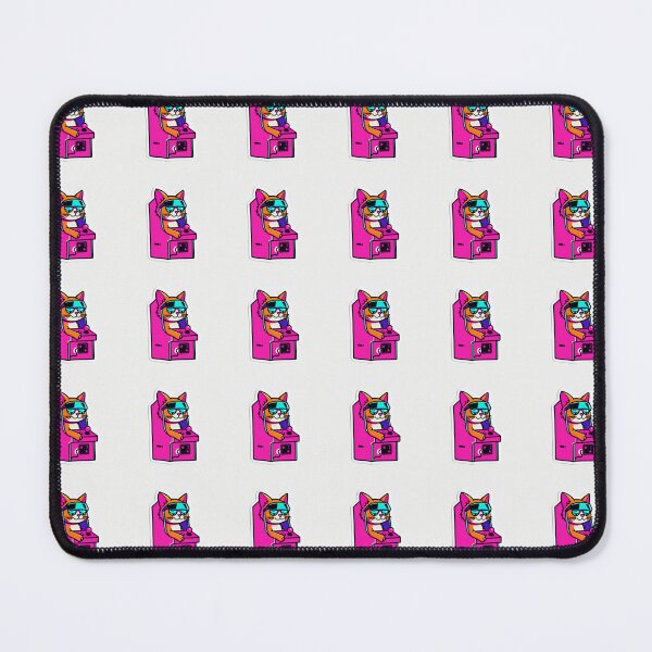 Item preview, Pixel Retro Arcade Cat designed and sold by One More Run.