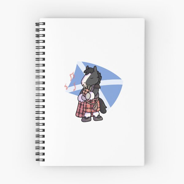 Item preview, Scottish Shire horse with bagpipes designed and sold by Rangifer.