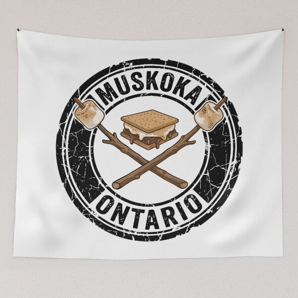Item preview, Muskoka - Ontario (with Black Lettering) designed and sold by VelvetRoom.