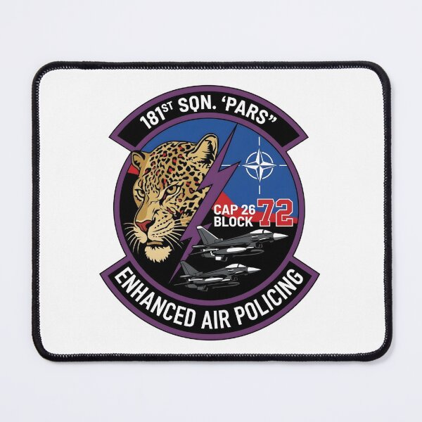 Item preview, Turkish Air Force 181st Squadron "Pars" Enhanced Air Policing Patch designed and sold by CharlieDesings.