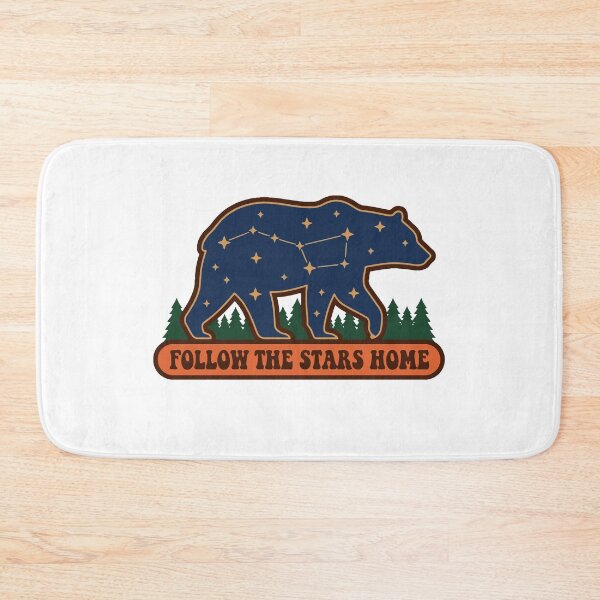 Item preview, Bear Constellation Forest Retro Design designed and sold by AliveStyle.