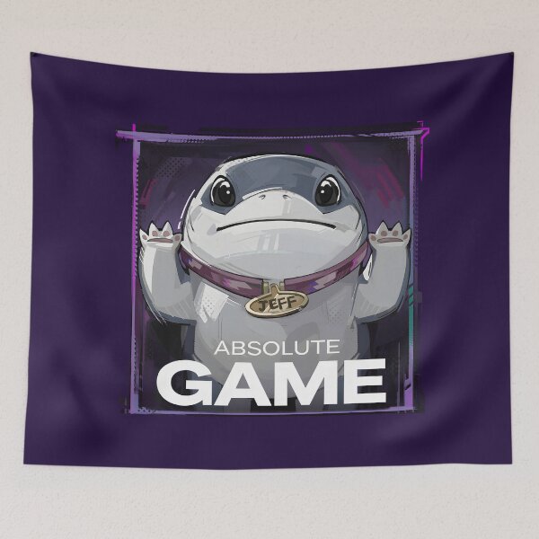 Item preview, Jeff the Land Shark | Spray | ABSOLUTE GAME designed and sold by Marvel Rivals Art.