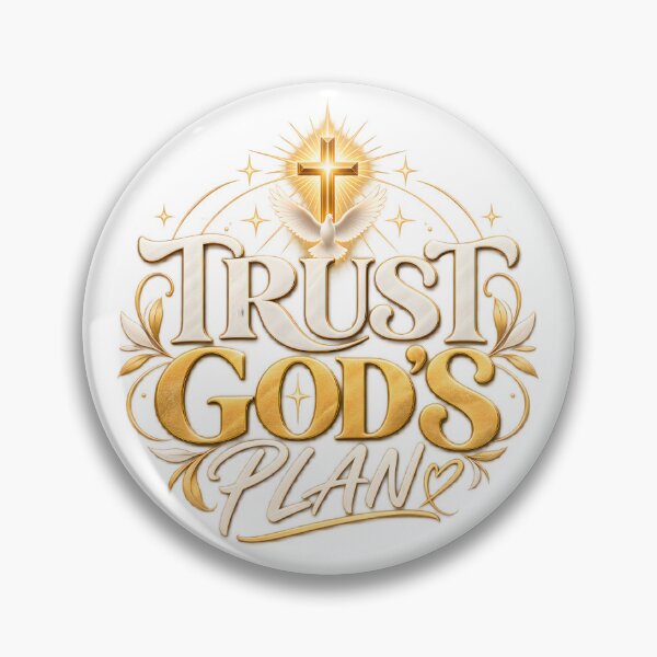 Item preview, Trust God's Plan Christian Faith Inspirational Typography designed and sold by Jayara [Born To Reign].