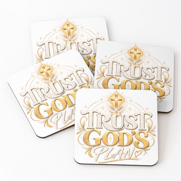 Item preview, Trust God's Plan Christian Faith Inspirational Typography designed and sold by Jayara [Born To Reign].