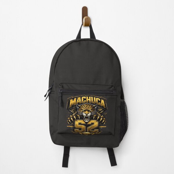 Item preview, Machuca 52 Jaguar Football Jersey – Black & Gold Football Design designed and sold by Sinister prints.