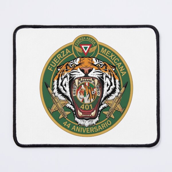 Item preview, Mexican Air Force Squadron 401 44th Anniversary Patch designed and sold by CharlieDesings.