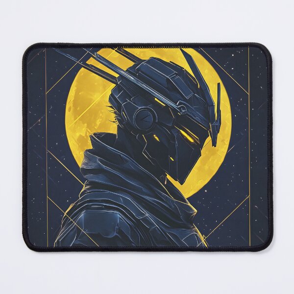 Item preview, 3d Render Of Cyberpunk Samurai, Vibrant Yellow designed and sold by Checho30.