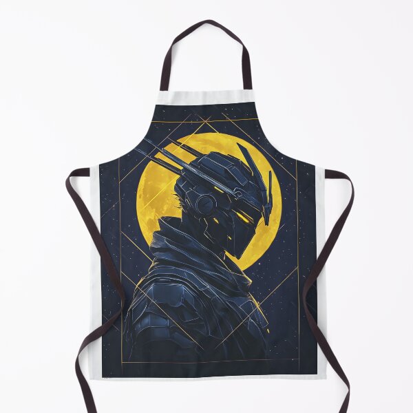 Item preview, 3d Render Of Cyberpunk Samurai, Vibrant Yellow designed and sold by Checho30.