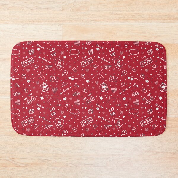 Item preview, Valentines Day Doodle Pattern designed and sold by IrynaAlex.