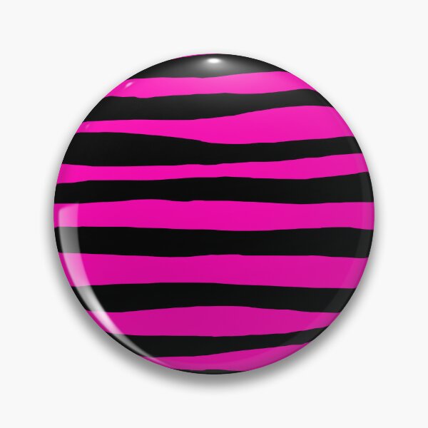 Item preview, Black and Pink Stripe Organic Pattern | Dark Minimal Alt Aesthetic with pink | Dark Feminine Y2K with pink designed and sold by dfly-creations.