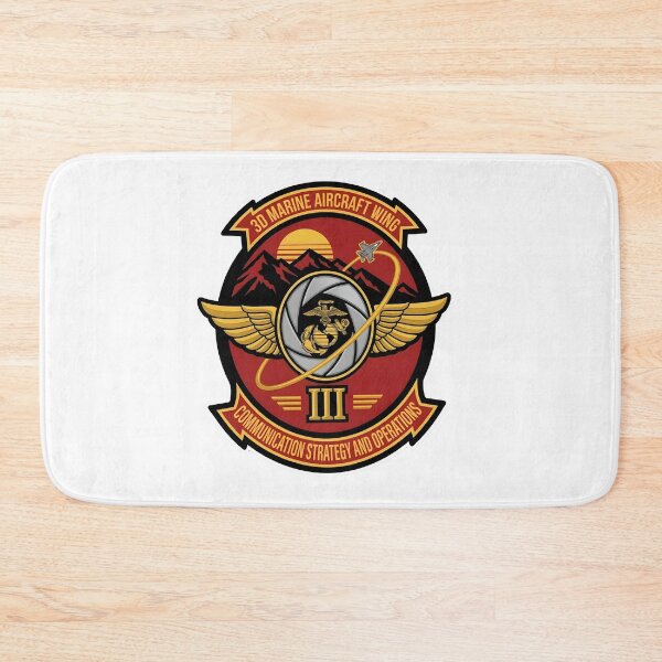 Item preview, US Marine Corps 3rd Marine Aircraft Wing Communication Strategy and Operations Patch designed and sold by CharlieDesings.