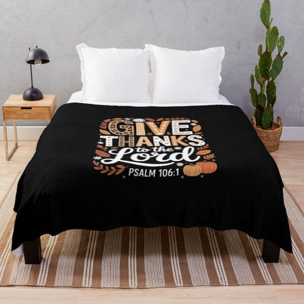 Item preview, GIVE THANKS to the Lord – Psalm 106:1 designed and sold by jkrphoto.