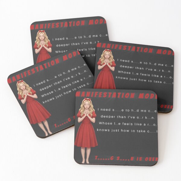 Item preview, Manifesting Girl Red Bow Aesthetic Graphic - Blonde Edition designed and sold by Addy77shop.