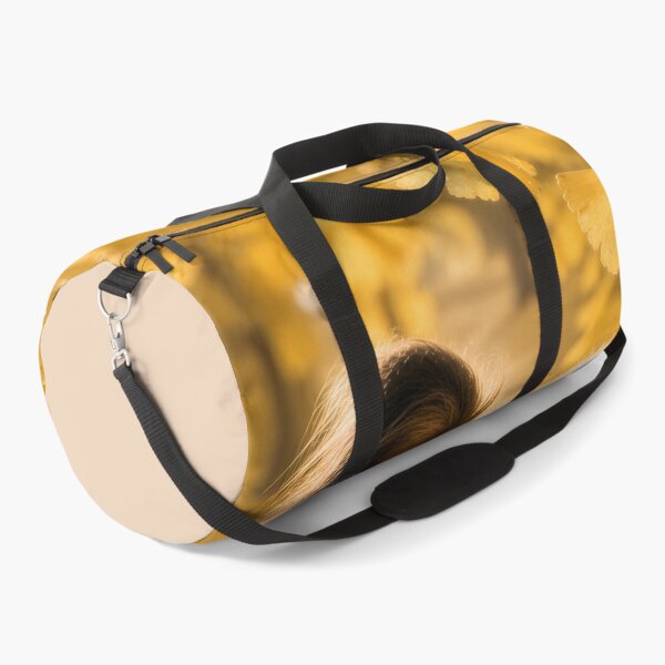 Item preview, Papillon Dog Peeking Through Golden Ginkgo Leaves designed and sold by ManJiangHong.