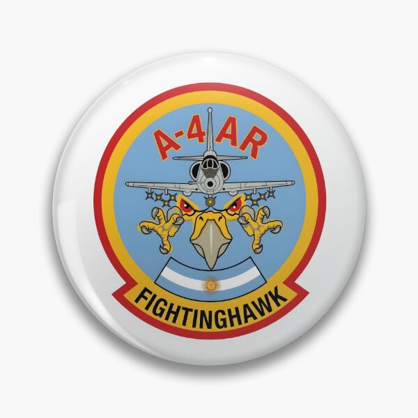 Item preview, Argentine Air Force A-4AR Fightinghawk Patch designed and sold by CharlieDesings.