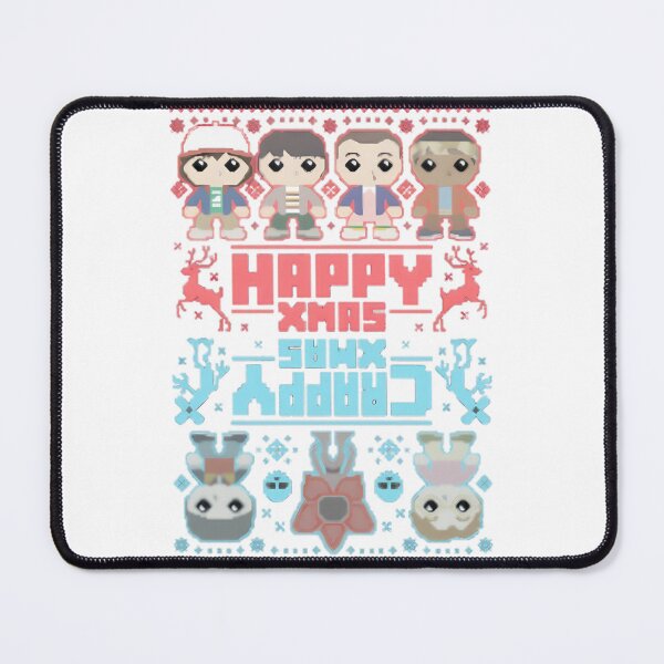 Item preview, Stranger Pixels Things Xmas ⭐⭐⭐⭐⭐ designed and sold by Velvetulpop.