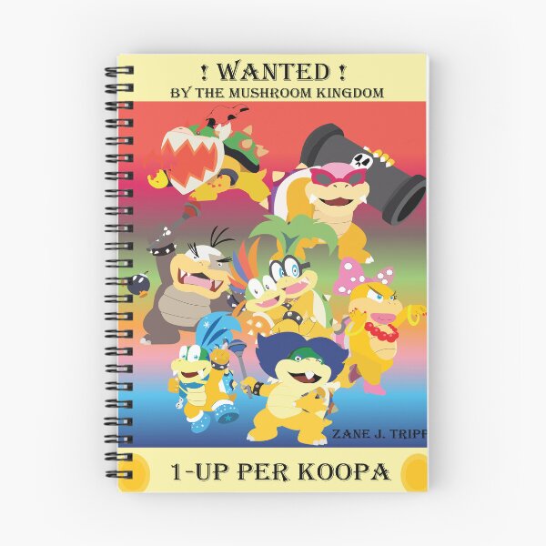 Item preview, Koopalings: Mushroom Kingdom's Most Wanted designed and sold by July's Artistry.