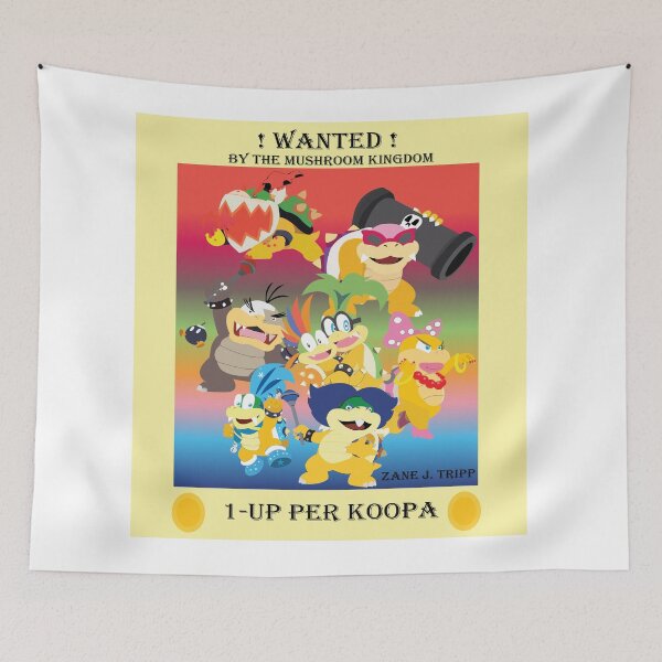 Item preview, Koopalings: Mushroom Kingdom's Most Wanted designed and sold by July's Artistry.