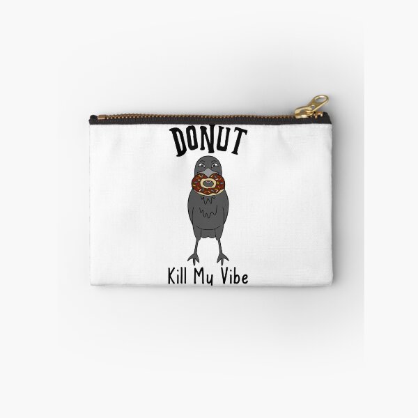 Item preview, Donut Kill My Vibe Black Crow designed and sold by Sartoris Art.